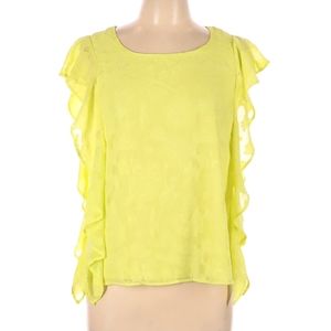 Chenault ruffle blouse size Large